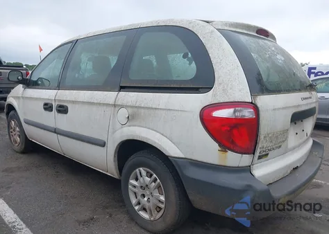 2003 Dodge Caravan Se z USA, uszkodzony, nr VIN 1D4GP25393B164948